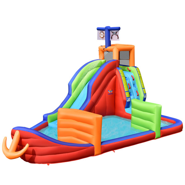 Costway 10' x 15' Inflatable Water Slide & Reviews Wayfair